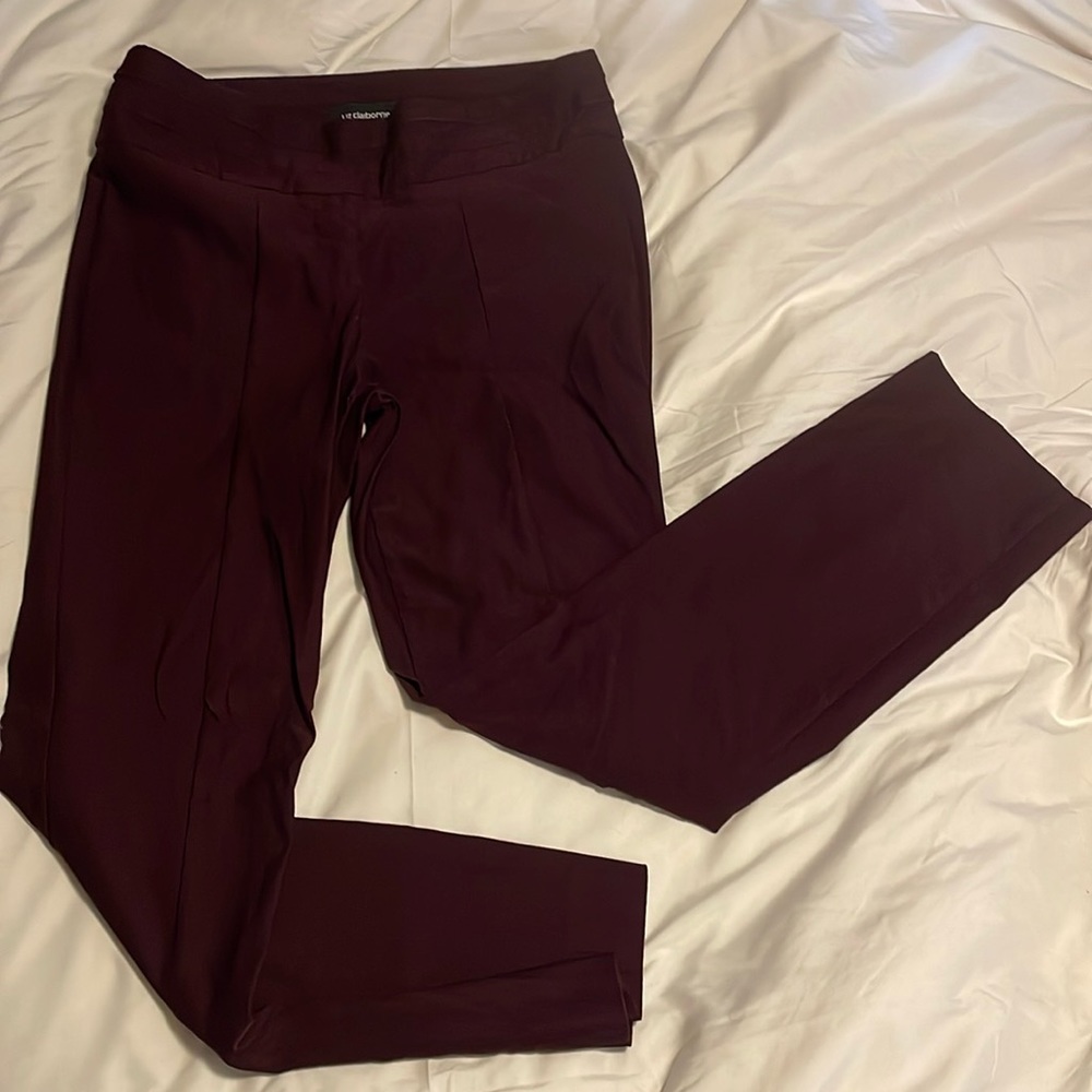 Liz Claiborne, Emma Womens Mid Rise Classic Fit Ankle Pant, size 6